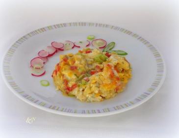 Eierspeise mit Gorgonzola Eierspeise mit Gorgonzola