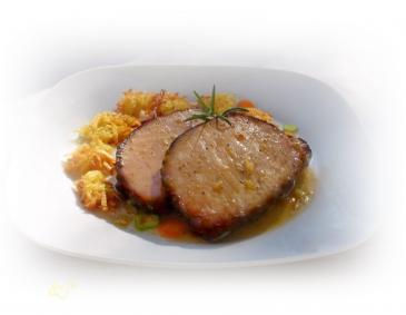 Schweinskarree in Biersauce Schweinskarree in Biersauce