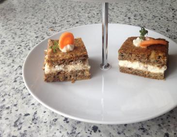 Pikanter Karottenkuchen Pikanter Karottenkuchen