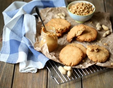 Erdnussbutter Cookies Erdnussbutter Cookies