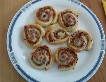 Schinken-Schnecken Schinken-Schnecken
