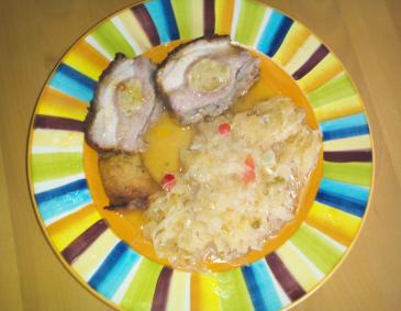 Gefüllte Schweinsbrust Gefüllte Schweinsbrust
