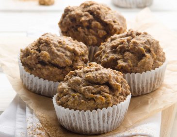 Karotten-Mandel-Muffins Karotten-Mandel-Muffins