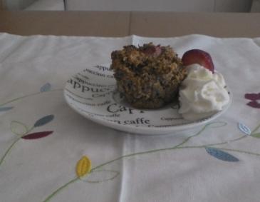 Chia-Rhabarber-Muffins Chia-Rhabarber-Muffins