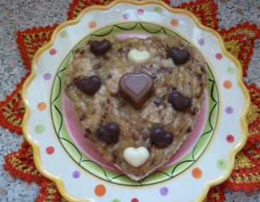 Bananen-Schoko-Herz Bananen-Schoko-Herz