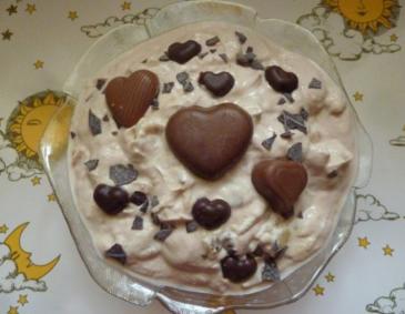 Bananensplit-Topfencreme Bananensplit-Topfencreme