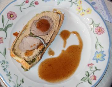 Schweinsfilet im Blätterteig Schweinsfilet im Blätterteig