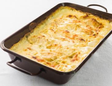 Kartoffel-Lauch-Gratin Kartoffel-Lauch-Gratin