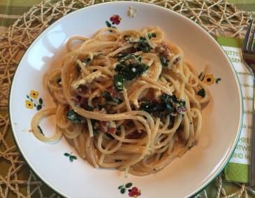 Bärlauch-Carbonara Bärlauch-Carbonara