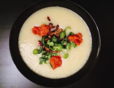 Lauchcremesuppe Lauchcremesuppe