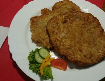 Gefüllte Kartoffelpuffer Gefüllte Kartoffelpuffer
