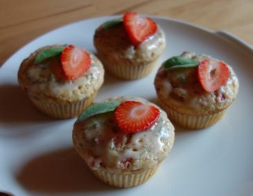 Erdbeer-Muffins Erdbeer-Muffins