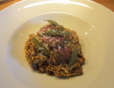 Risotto con fegatini all emiliana Risotto con fegatini all emiliana