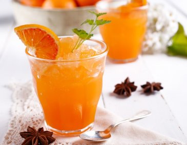 Orangen-Granita Orangen-Granita