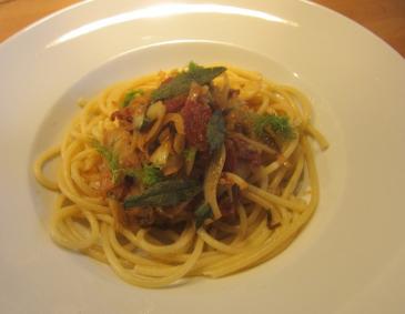Pasta mit Fenchel-Chorizo Pasta mit Fenchel-Chorizo