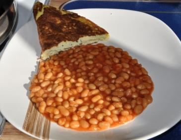 Frischkäse Omelette Frischkäse Omelette