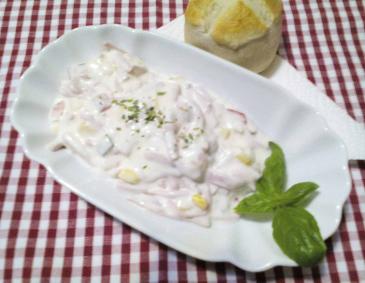 Mayonnaise-Wurst-Salat Mayonnaise-Wurst-Salat