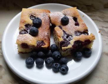 Heidelbeer-Blechkuchen Heidelbeer-Blechkuchen