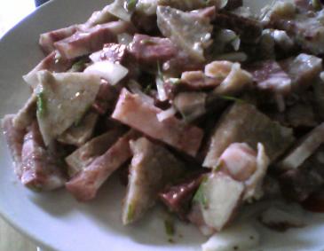 Fränkischer Wurstsalat Fränkischer Wurstsalat
