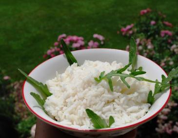 Zitronenreis mit Rucola Zitronenreis mit Rucola