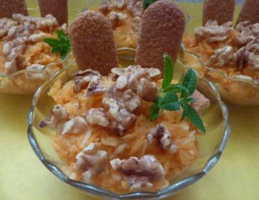 Apfel-Karotten-Dessert Apfel-Karotten-Dessert