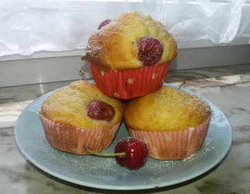 Kirsch-Muffins Kirsch-Muffins