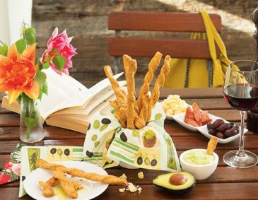 Speck-Grissini mit Avocado-Dip Speck-Grissini mit Avocado-Dip