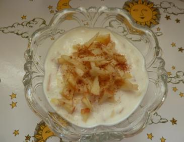 Apfel-Zimt-Joghurt light Apfel-Zimt-Joghurt light