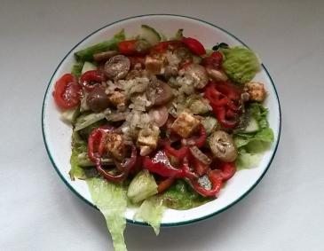 Scharfer Salat Scharfer Salat