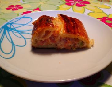 Schinken-Schafskäse-Strudel Schinken-Schafskäse-Strudel
