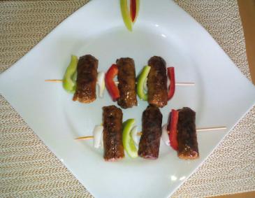Cevapcici-Spieße Cevapcici-Spieße