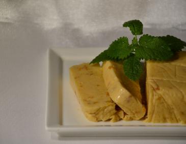 Orangen-Marillen-Joghurt Terrine Orangen-Marillen-Joghurt Terrine