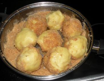 Erdäpfel Grundteig für süße Obstknödel Erdäpfel Grundteig für süße Obstknödel