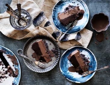 Schokoladenmousse-Torte mit Orange Schokoladenmousse-Torte mit Orange
