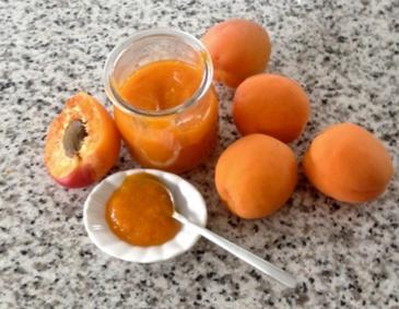 Marillenmarmelade mit Stevia Marillenmarmelade mit Stevia
