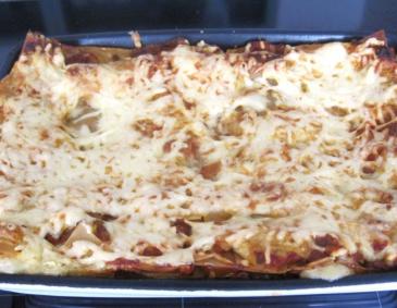 Lasagne mit Tomaten Lasagne mit Tomaten