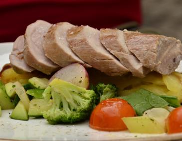 Schweinslungenbraten Schweinslungenbraten