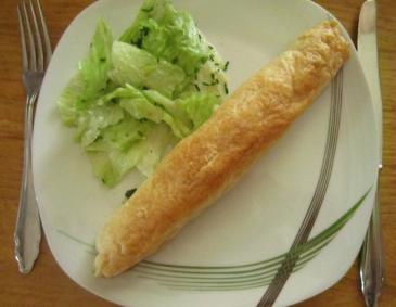 Weißer Spargel in Blätterteig Weißer Spargel in Blätterteig