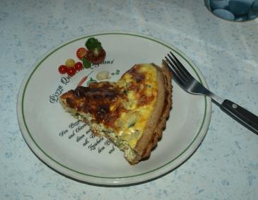 Zucchini-Speck-Quiche aus Vollkornmehl Zucchini-Speck-Quiche aus Vollkornmehl