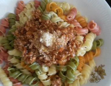 Nudeln Bolognese Nudeln Bolognese