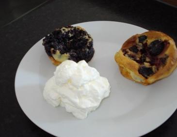 Kirschportionsauflauf Kirschportionsauflauf