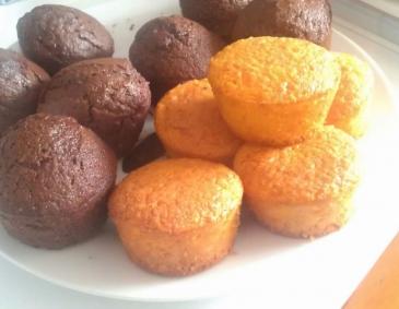 Karotten-Kokos-Muffins Karotten-Kokos-Muffins