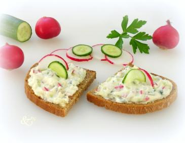 Gurken-Radieschen-Aufstrich Gurken-Radieschen-Aufstrich