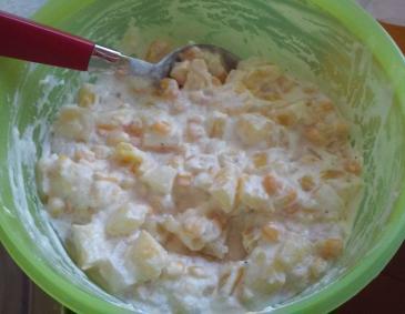 Ananas-Mais-Salat Ananas-Mais-Salat