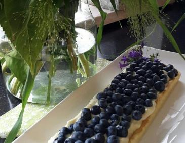Heidelbeer-Creme-Tartelette Heidelbeer-Creme-Tartelette