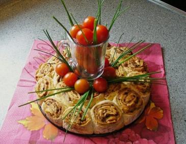 Schnecken-Brot mit Thunfisch Schnecken-Brot mit Thunfisch