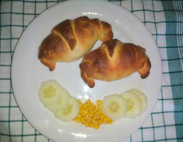 Schinkenkipferln Schinkenkipferln