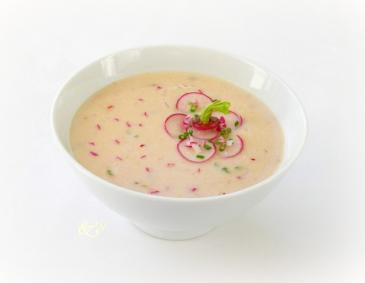Radieschen-Kartoffelsuppe Radieschen-Kartoffelsuppe