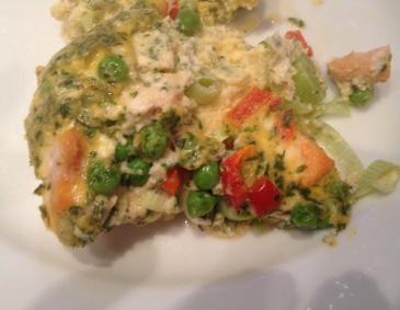 Lachs Frittata Lachs Frittata