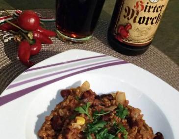 Chili con Carne meets Hirter Morchl Chili con Carne meets Hirter Morchl